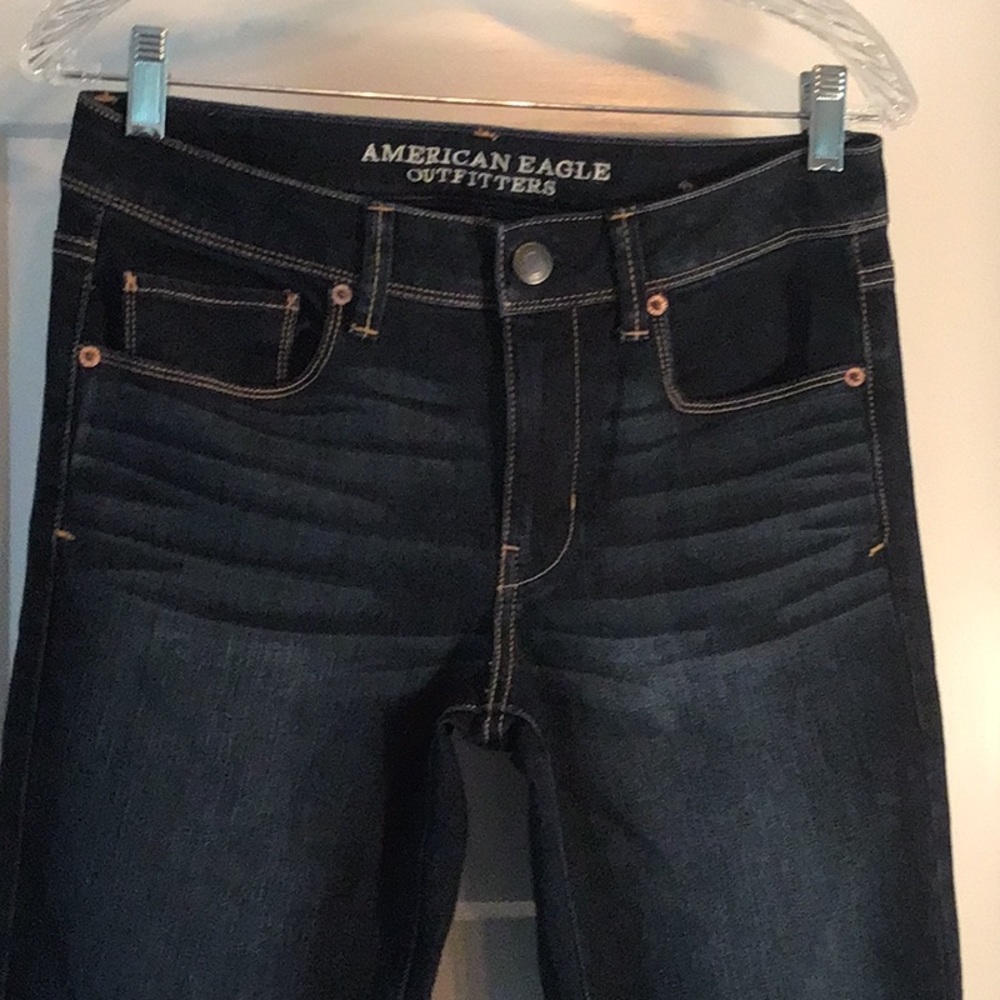 American Eagle 8 Short super skinny stretch jean